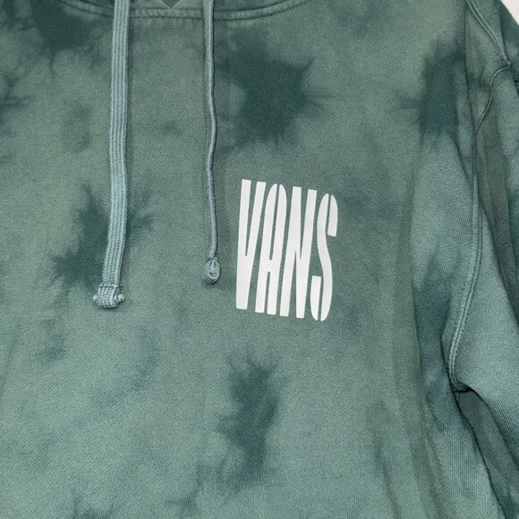 Vans Jasper Toe Green Dye Hoodie SweaterSize Small - Picture 2 of 5